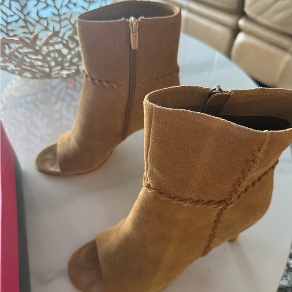 Vince Camuto Shoes - Vince Camuto Brown Suede Ankle Booties